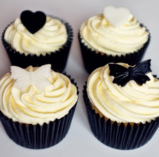 Cupcakes Blanco y Negro, parte 5