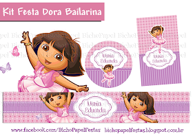 Kit Festa Dora Bailarina