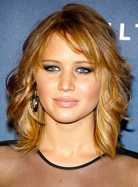 Shoulder Length Hair For Round Faces