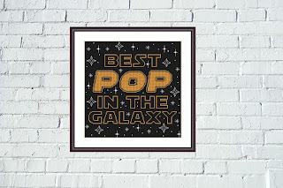Best pop of the galaxy cross stitch pattern - Tango Stitch