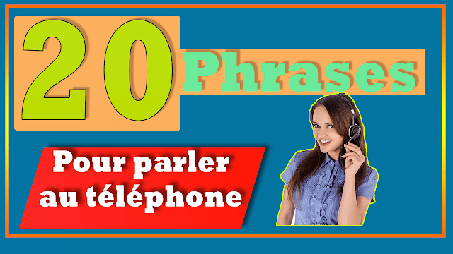 phrases faciles pour communiquer au téléphone