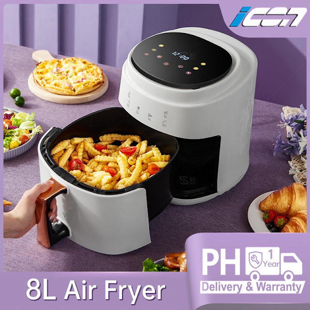 Air Fryer 6.5 L LCD Touch Digital Home Multi Function