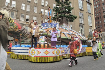 Thanksgiving Day floats