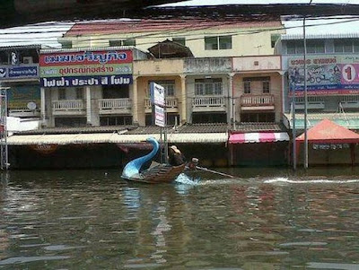 Ide Unik Untuk Menghadapi Banjir di Thailand