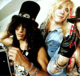 Slash y Duff McKagan (GNR)