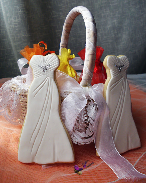 ondant, galletas, galletas de vestido de novia, galletas de vestidos, galletas fondant, regalo de boda, vestido de novia, 