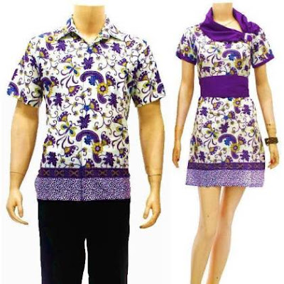 Model Baju Batik Lengan Pendek Modern Terbaru