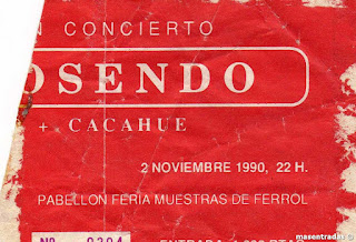 entrada de concierto de rosendo