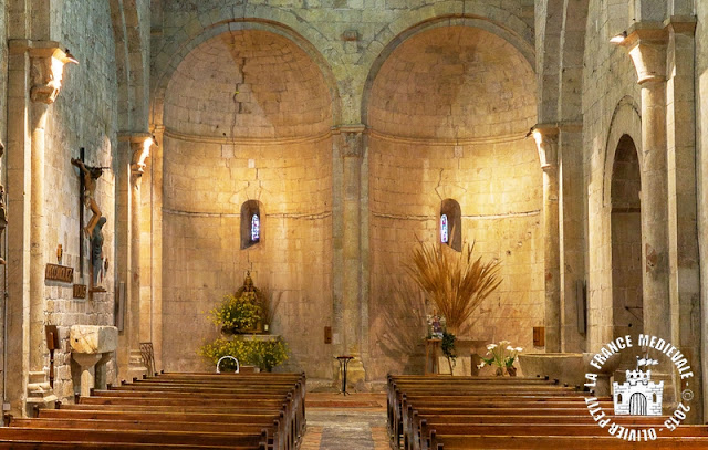 ESPIRA-DE-L'AGLY (66) - Eglise romane Sainte-Marie (Intérieur)