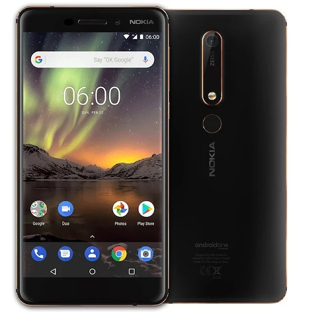 Nokia 6.1 Black/Copper