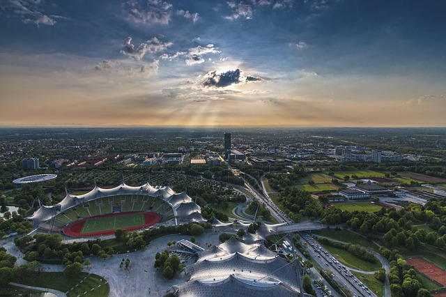 Olympic Park Munich, The Olympic Park, Olympic Park, Germany, Munich,