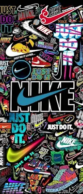 Nike Logos iPhone Wallpaper