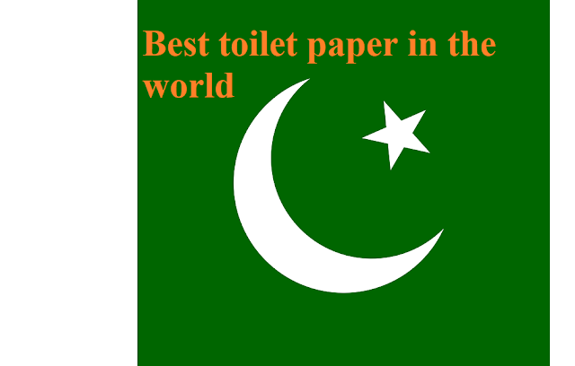 pakistan flag toilet paper