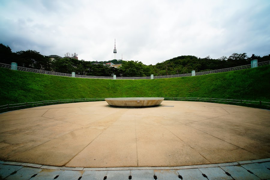 Namsangol Hanok village, N Seoul Tower, Seoul