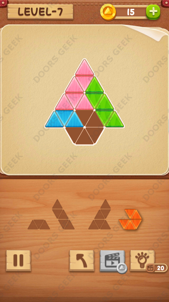 Block Puzzle Jigsaw Rookie Level 7 , Cheats, Walkthrough for Android, iPhone, iPad and iPod
