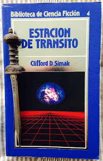 Portada del libro Estación de tránsito, de Clifford D. Simak