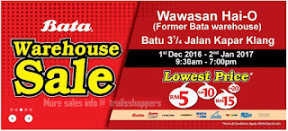 Bata Warehouse Sale 2016 2017