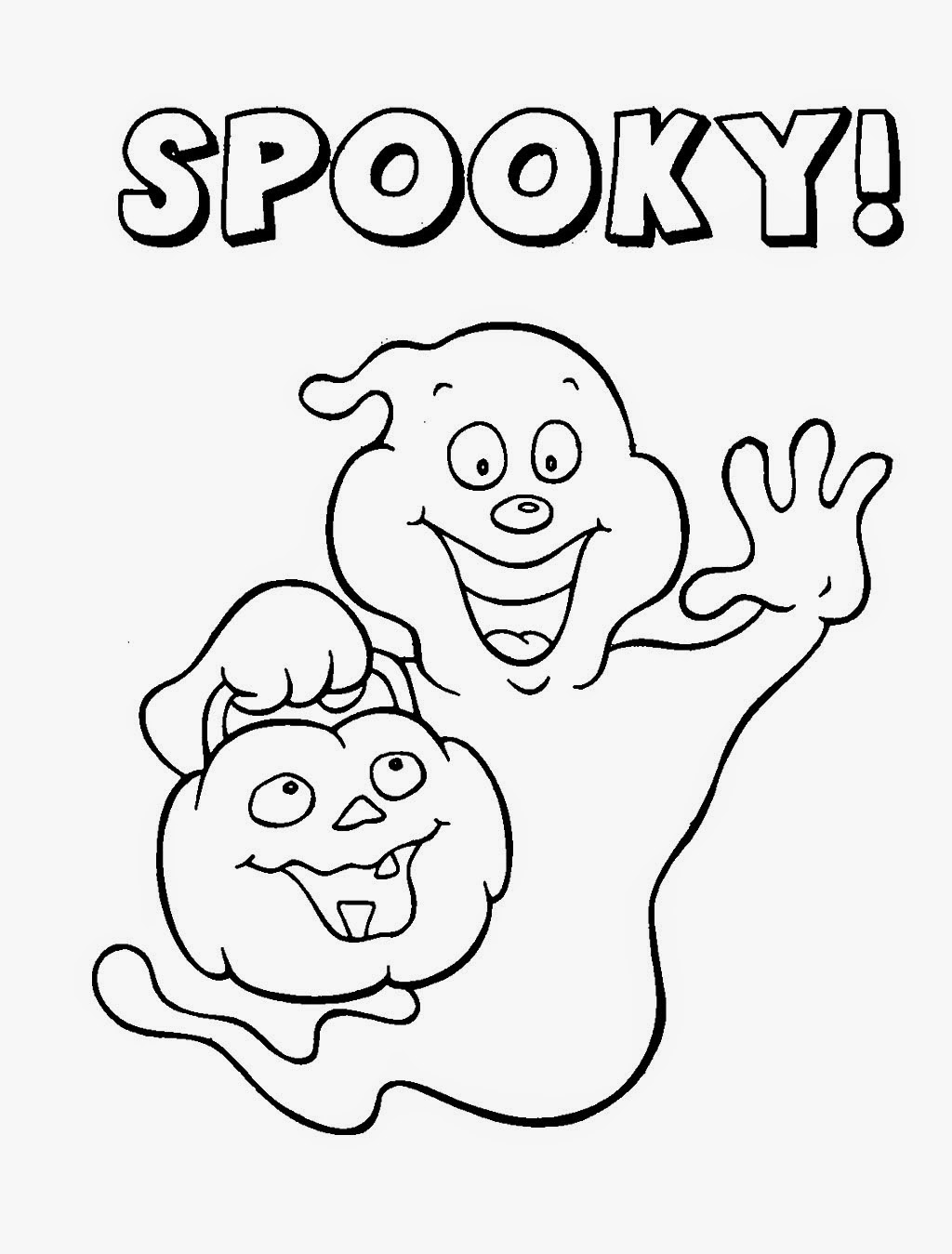 Halloween Colouring Pages Free For Kids - scary halloween coloring pages printables
