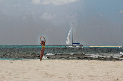 woman-stretching-on-the-beach
