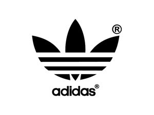 Adidas logo, I am reminded