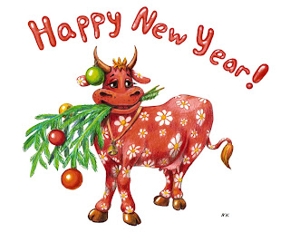 happy new year of cow