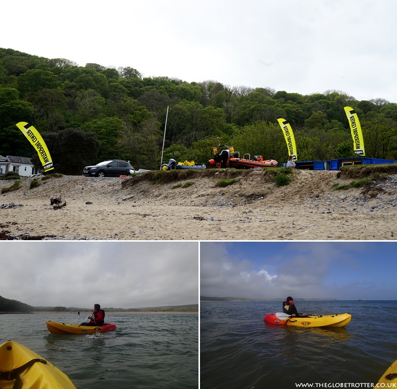 Kayaking adventure with Oxwich Watersports
