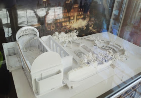 Gatsbys castle art department model