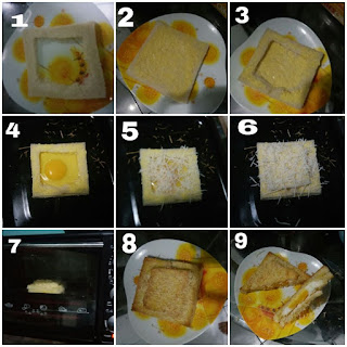 Resep Cara Membuat Sandwich Telur dari Roti Taburan Keju