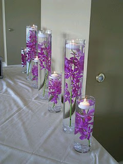  Wedding Decorations, Purples Centerpieces and Flower Arrangements