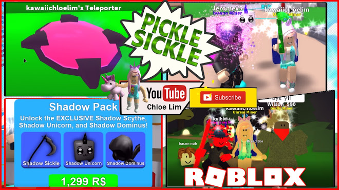 Roblox Mining Simulator Gameplay! [💰SALE] CODE! Buying the Shadow Pack & Teleporter!