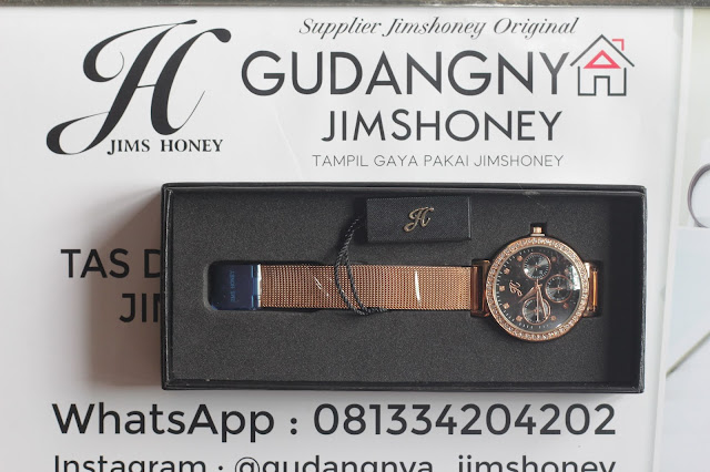 Real Pict Jam Tangan Jims Honey Timepiece 8126