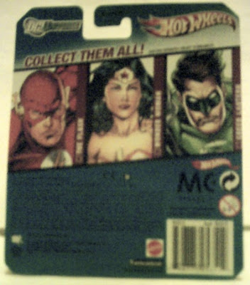 Back of The Flash Hot Wheels