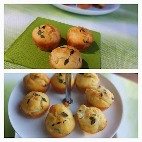 Ziegenkäse-Thymian-Muffins