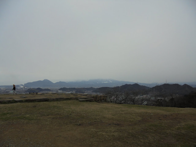 米子城跡から見た大山