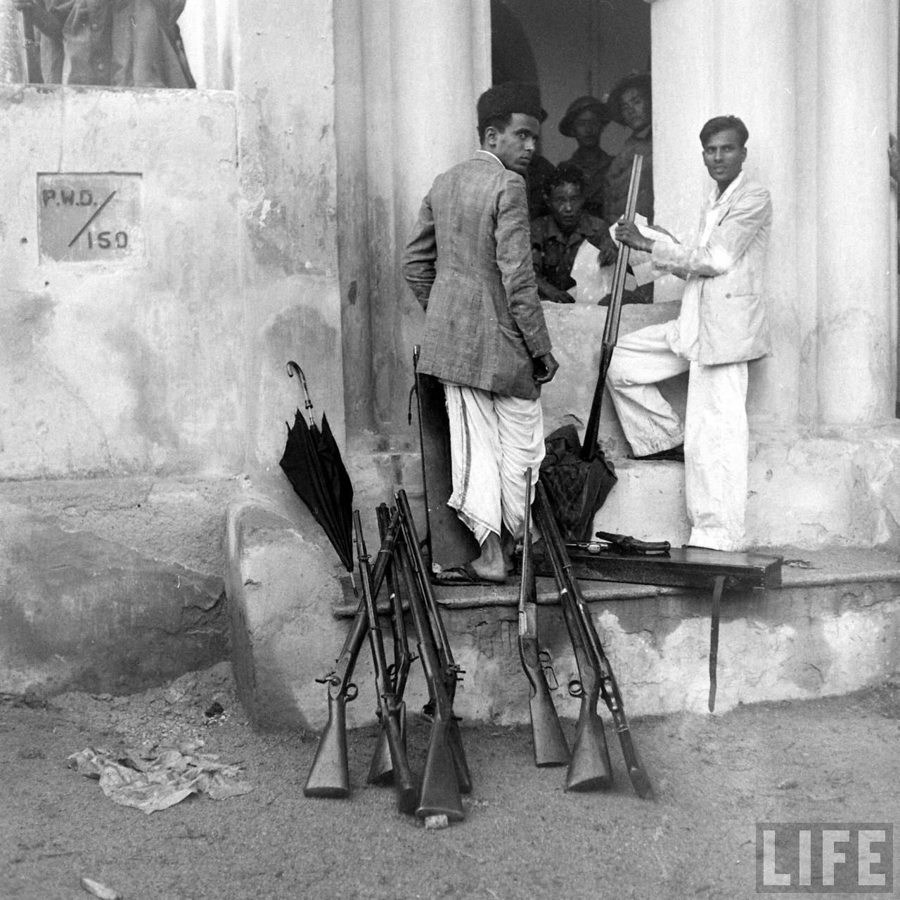 Operation Polo | Hyderabad Police Action | Annexation of Hyderabad, Hyderabad (Deccan), Telangana, India | Rare & Old Vintage Photos of Operation Polo, Hyderabad (Deccan), Telangana, India (1948)