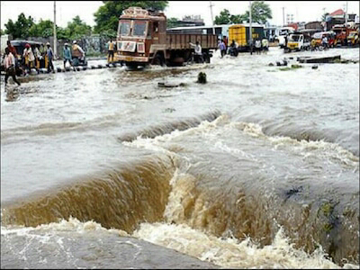 Bihar : राज्य की तीन नदियां कोशी, गंगा और गंडक नदी में बारिश से आया ऊफान 