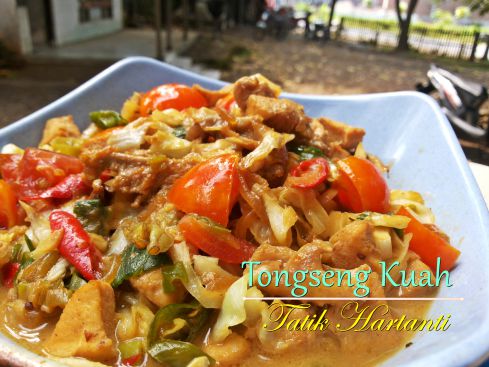 Resep Tongseng Ayam Oriental Ala Bu Tania