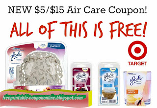 Free Printable Glade Coupons