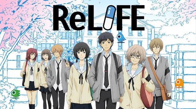 21 การ์ตูนผู้หญิงที่ดีที่สุดตลอดกาล 17. ReLIFE