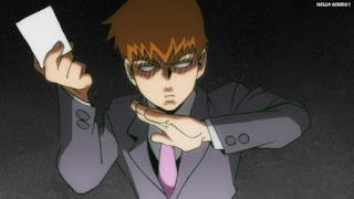 モブサイコ100アニメ 1期4話 霊幻新隆 れいげん Reigen Arataka CV.櫻井孝宏 | Mob Psycho 100 Episode 4