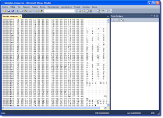 visual studio 2010 screen