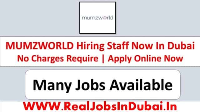 MUMZWORLD Careers Dubai Jobs