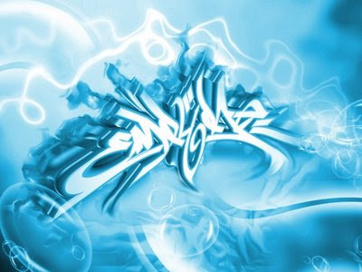 cool_blue_3D_digital_arrow_graffiti_alphabet