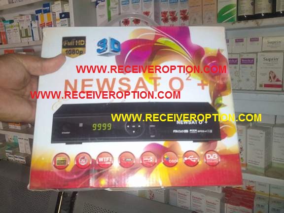 NEWSAT O2 PLUS HD RECEIVER BISS KEY OPTION