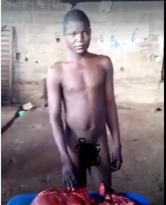 I steal meat from abattoir with charms – Suya seller nabbed in Enugu confesses [PHOTOS]