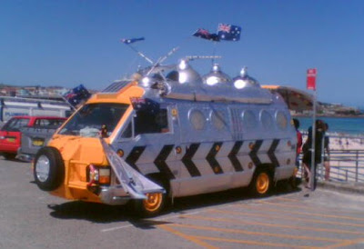 Alien Ship Invades Bondi Beach Australia