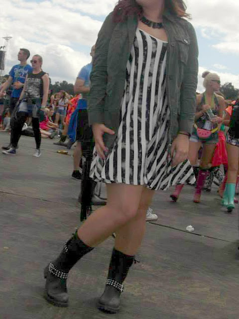 festival style, festival outfit, festival street style, grunge style, v festival 2013