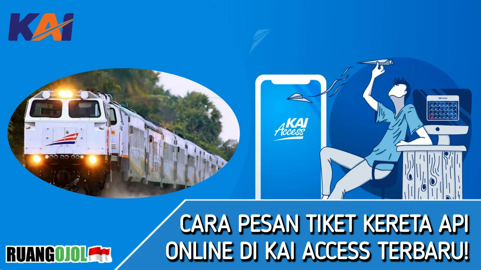 Cara pesan tiket kereta online di aplikasi