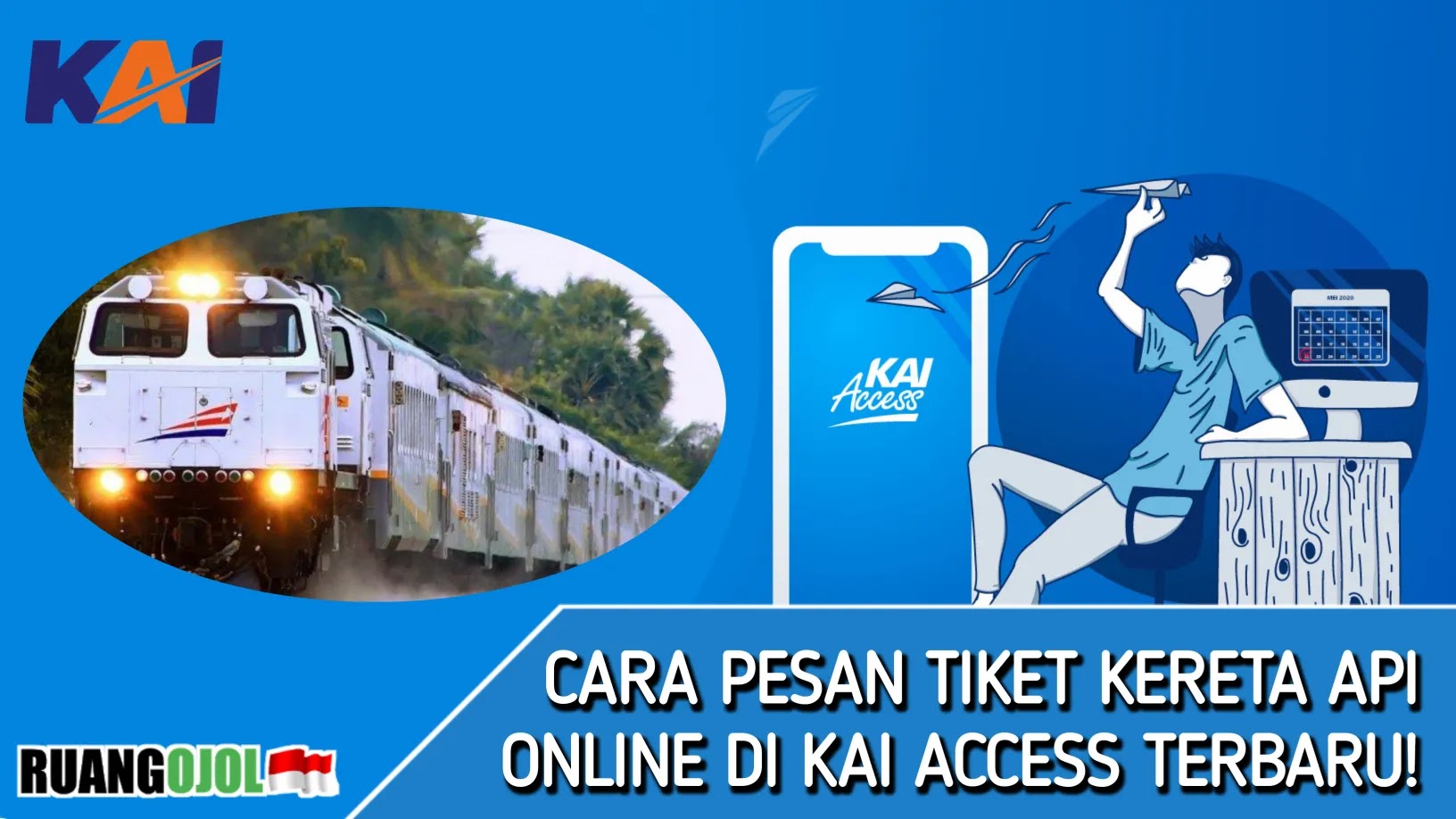 Cara pesan tiket kereta online di aplikasi