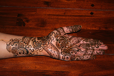 Bridal Mehandi Designs For Hands